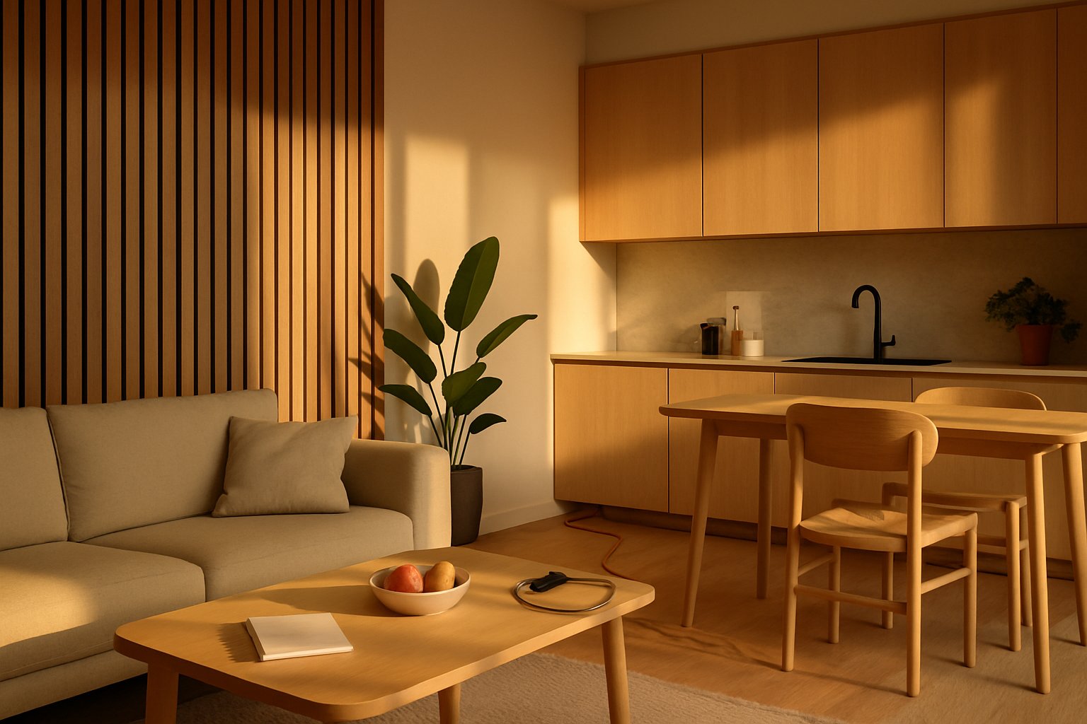 Wood Slat Acoustic Panels in 10 natural and sustainable colors