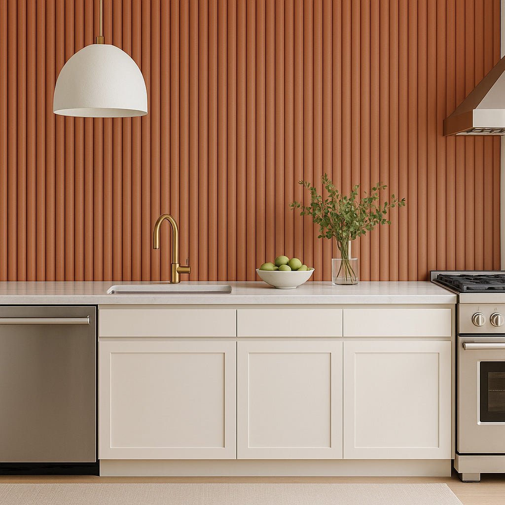 106" Ridge Paint - Ready Fluted Wall Panels - Slats.co