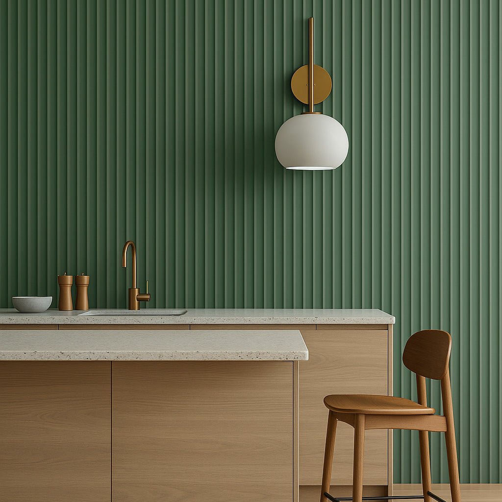 106" Valley Paint - Ready Fluted Wall Panels - Slats.co