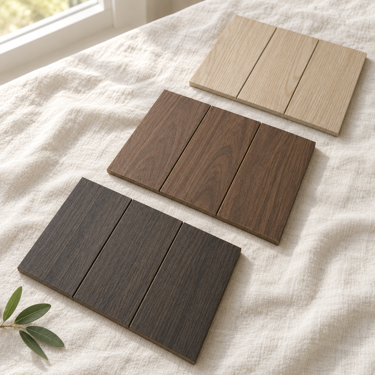 ULTRALIGHT Wide Wood Slat Panel Sample Kit