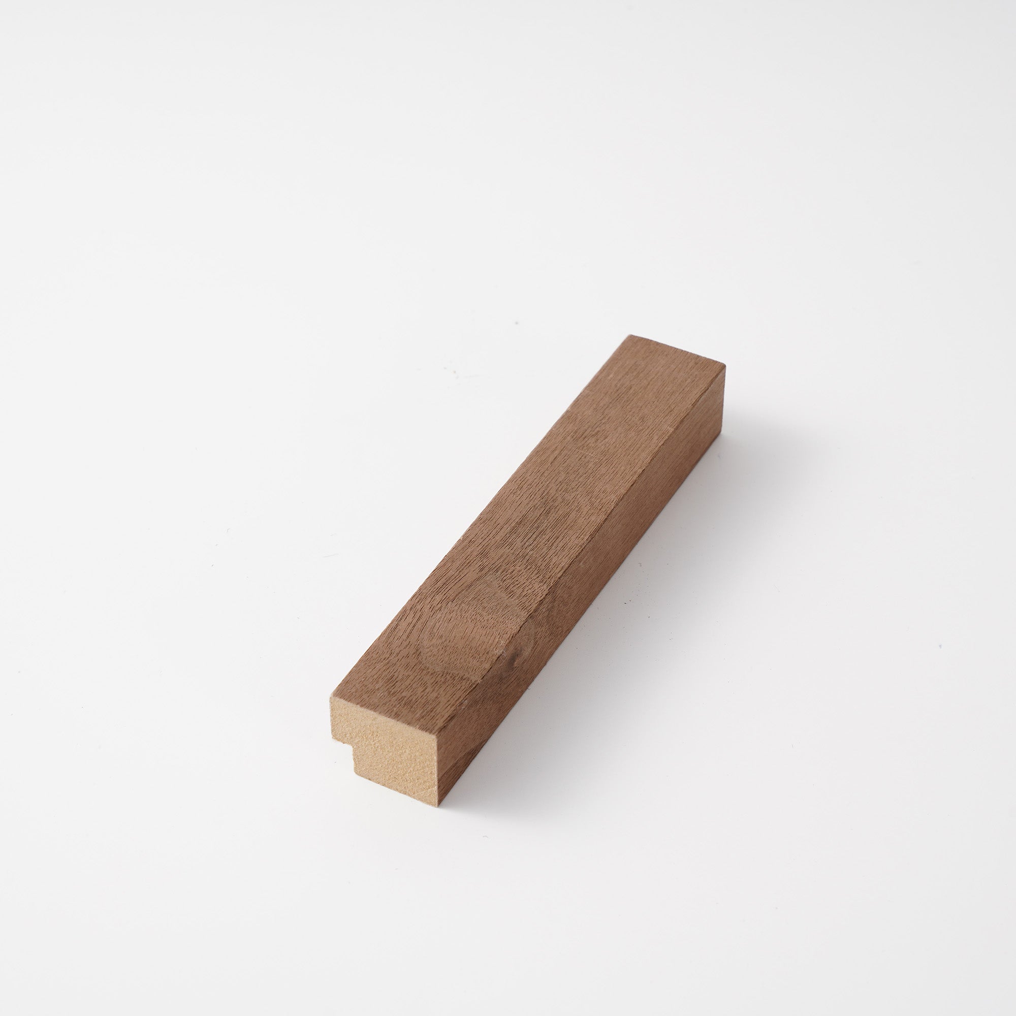 Wood Slat Acoustic Panel End Piece in Walnut - Slats.co