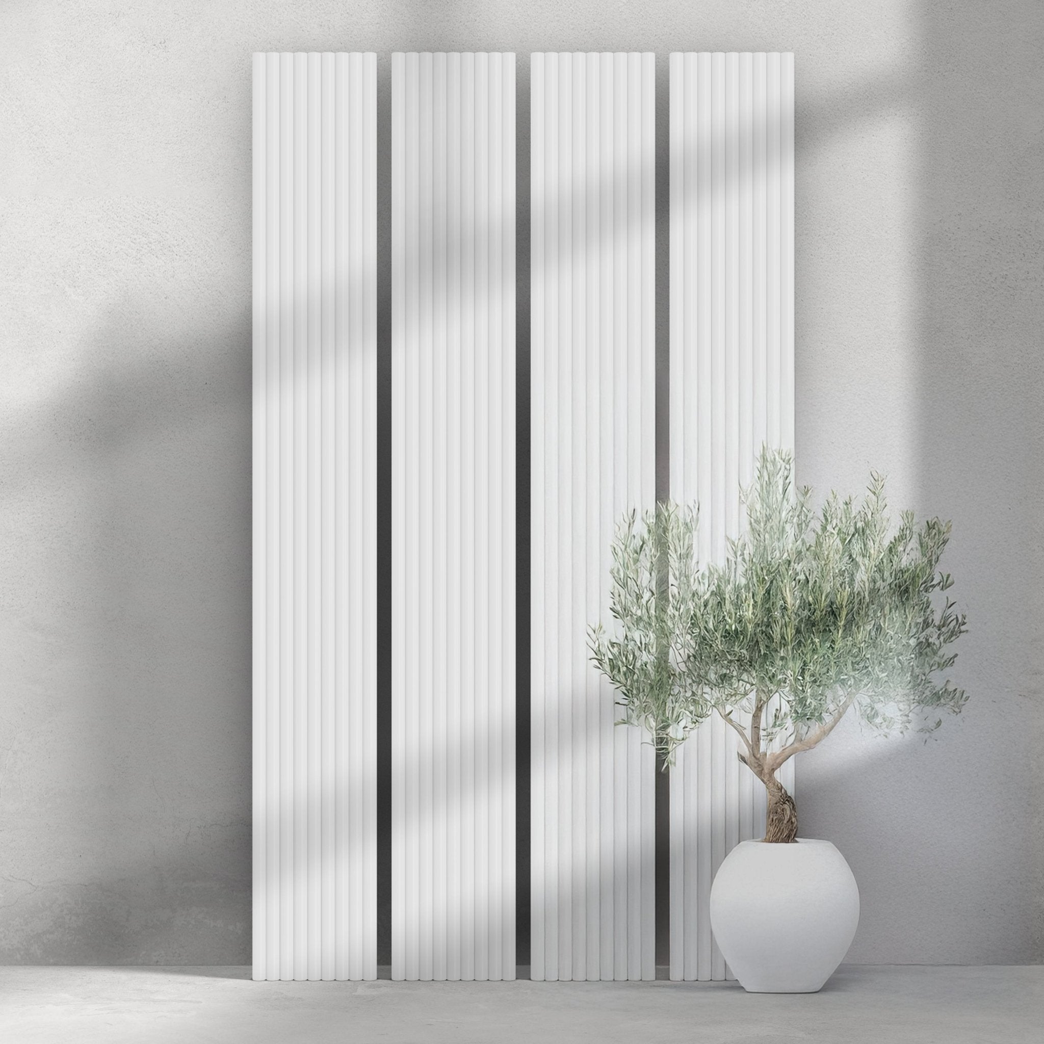106" Ridge Paint - Ready Fluted Wall Panels - Slats.co