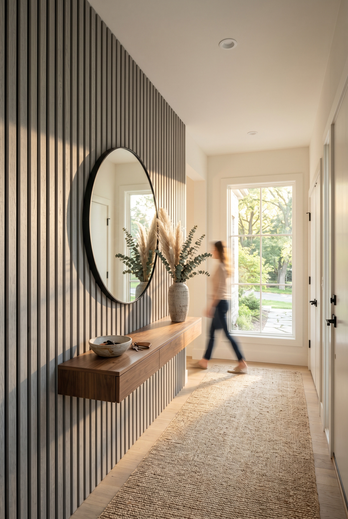 Grey Oak Slat Wall Panels