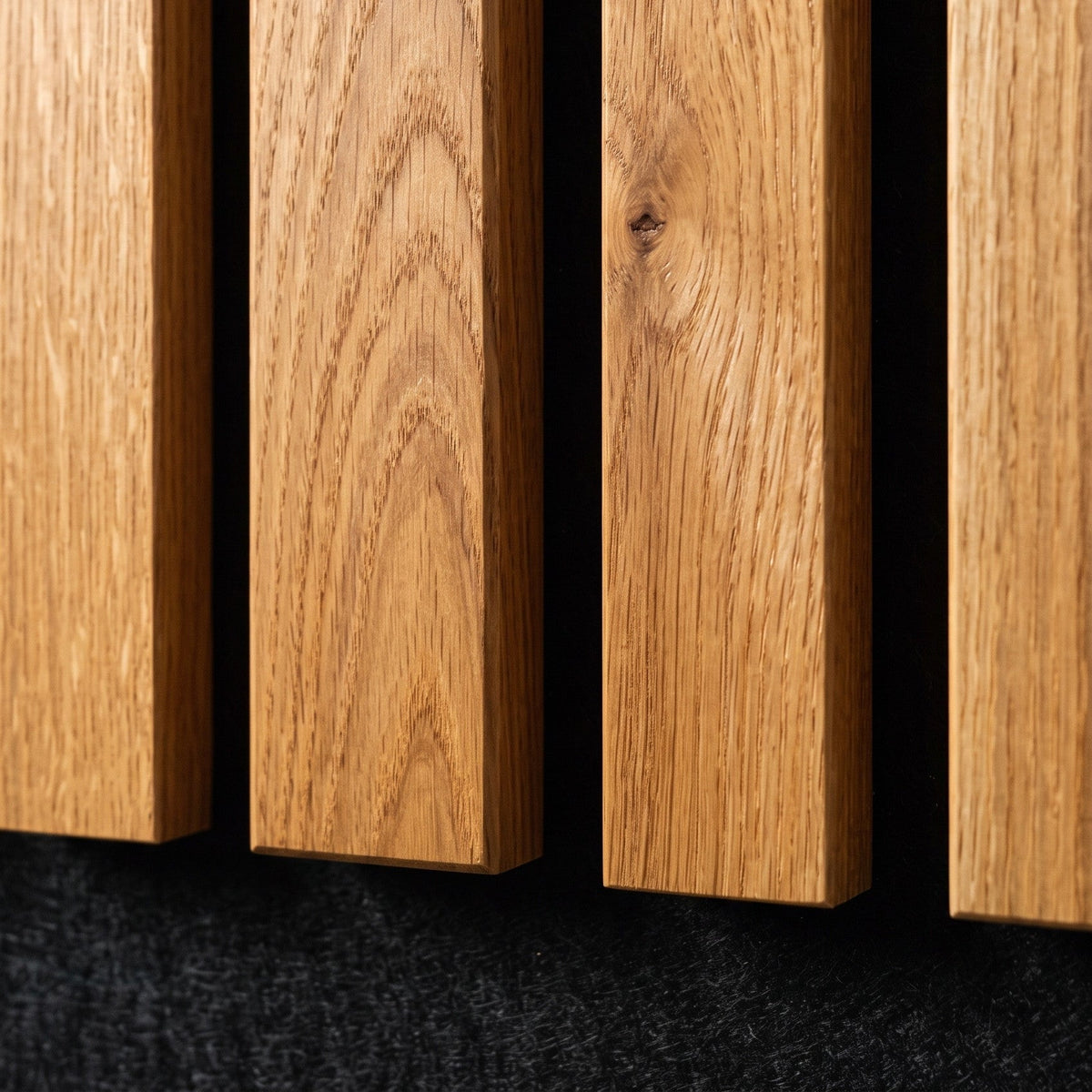 Solid Oak Slat Panel Sample - Slats.co
